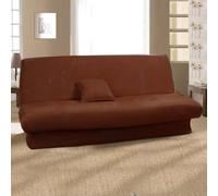Antonouse Housse de clic clac Extensible Sangles 120 à 140cm-180 à 200cm (Chocolat)