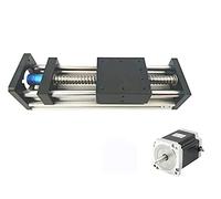 Antrella 500mm de Longueur de Course de Coulisseau à Guidage Linéaire avec Vis à Billes RM1605 SFU1605 avec 23 Nema 57 Moteur de Stepper, Série GGP8080, pour imprimantes CNC et 3D, fraiseuse
