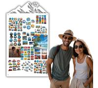 Anwicar Tableau Magnétique avec Crochet Petit & Grand - Tableau Magnétique à l'entrée - Parfait pour Aimants et Notes - Panneau Aimanté Mural - Surface D’Écriture - Blanc 87x49 cm