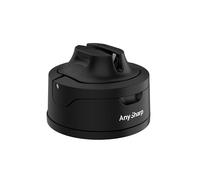 AnySharp Evo Aiguiseur de Couteaux, Sécurité Mains Libres, Ventouse PowerGrip, Aiguise en Toute Sécurité Tous les Couteaux de Cuisine, Idéal pour l'Acier Trempé & Dentelé, Le Meilleur au Monde, Noir