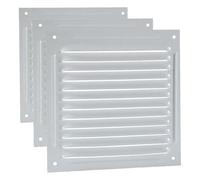 Anzapack 814345H - Grille plate 15 x 15 cm. Blanc (Lot de 3)