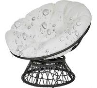Aocase Coussin pour Fauteuil Papasan - Rond Coussin de Rechange pour Chaise à Panier Suspendu Coussin de Sol pour Meubles de Jardin Galette de Chaise imperméable, extérieur intérieur,No08,110 * 110cm