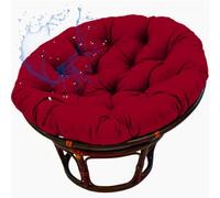 Aocase Coussin Rond ImperméAble pour Chaises Suspendues Coussin Exterieur Oeuf Suspendu Confortable Coussin De Rechange pour Chaise à Panier Suspendu Fauteuil Rotin Papasan Salon Jardin,No03,50×50cm