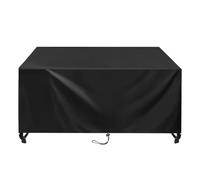 AOFOAE Housse De Protection Table De Jardin 360x150x50cm/LxlxH Bache De Protection Exterieur Table De Jardin,Coupe-Vent Résistante Aux UV 420d Tissu Oxford,Bache De Protection Salon De Jardin XXL