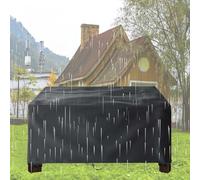 AOFOAE Housse Salon Jardin,Housse De Jardin 130x90x130cm/Longueur x Largeur x Hauteur Bache De Protection,420d Oxford Imperméable Et Résistante,Très Résistante pour Meubles D'extérieur Noir