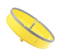 Aohhy Scie Cloche Diamantée de 150mm avec Foret Guidage, Professionnelle Foret Trépan Diamant pour Carrelage, Porcelaine, Verre, Marbre et Céramique