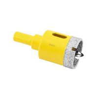 Aohhy Scie Cloche Diamantée de 30mm avec Foret Guidage, Professionnelle Foret Trépan Diamant pour Carrelage, Porcelaine, Verre, Marbre et Céramique