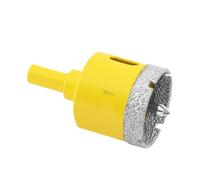 Aohhy Scie Cloche Diamantée de 38mm avec Foret Guidage, Professionnelle Foret Trépan Diamant pour Carrelage, Porcelaine, Verre, Marbre et Céramique