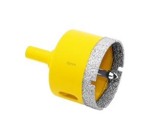 Aohhy Scie Cloche Diamantée de 50mm avec Foret Guidage, Professionnelle Foret Trépan Diamant pour Carrelage, Porcelaine, Verre, Marbre et Céramique