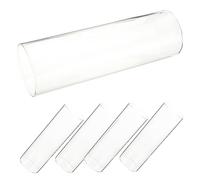 AOKWAWALIY 6 Pièces Vase À Bougie Flottante Bougeoirs Ornement Décorations De Mariage Vase À Fleur Cylindre Usine d'air Bougeoir Flottant s Clairs pour Bougies Flottantes en Verre