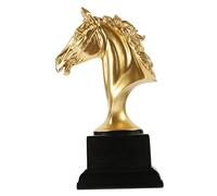 AOKWAWALIY trophée tête de Cheval décor pour Table décor de Table décoration de Bureau décor Vintage décor rétro modèle de tête de Cheval décor de Cheval de Table Ancien Artisanat Cadeau