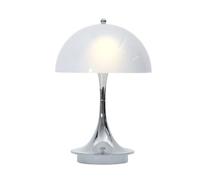 AoLa Lampe de table champignon sans fil lampe de table tactile à intensité variable lampe de chevet LED rechargeable rechargeable par USB lampe champignon moderne lampe de bureau LED 3000K-6000K