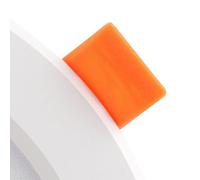 Aolidsive 12W AC85-265V LED Plafonnier Capteur de Corps Humain Lampe Encastrée Installation Intégrée pour Couloir Couloir Salon Salle de Bain (Blanc chaud 2700K-3000K)