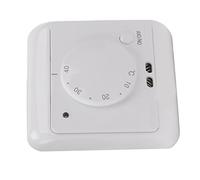 Aolidsive 230V Thermostat Mécanique pour Plancher Chauffant, Commande par | Régulation cohérente de la température ambiante, boîtier en ABS résistant à la chaleur, point de consigne piloté par