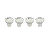 Aolidsive Ampoule LED MR11, Ampoule Spot Haute efficacité 2 W 300 Lm avec Angle de Faisceau de 120 Degrés pour Plafonniers et éclairage Paysager (Blanc froid)
