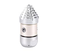 Aolidsive Buse de Débouchage D'égout 3/8 Pouce, Rotation à 360 Degrés pour | Acier Inoxydable, 3000 PSI, 30 L,Min, 7 Jets Arrière, Compatible avec Nettoyeur Haute Pression 3,8 Po, pour Nettoyage de
