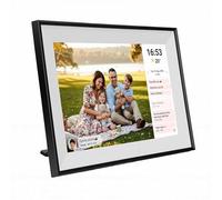 Aolidsive Calendrier Numérique Intelligent, écran Tactile 10,1 Pouces | Boîtier ABS, écran LCD, Organisateur Familial, Bureau à Domicile, Synchronisation Google , Contrôle des Applications Mobiles