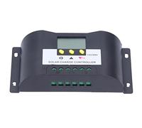 Aolidsive Contrôleur de Charge de Panneau Solaire 50A, écran LCD avec (30A) | Minuterie de charge CC programmable, coupure de tension réglable, protection contre les surintensités, capteur de