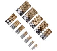 Aolidsive Forets Hélicoïdaux HSS Ti Plaqué Foret Set 120pcs 1 à 3,5 Mm pour Outils de Quincaillerie Manuels Réparation de Bricolage et Perçage Précis avec Assortiment de 6 Tailles de Remplacement