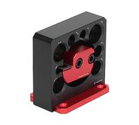 Aolidsive Guide de Perçage, 8 Trous, Lame en Carbure, Alliage D'aluminium | Coupe-tige ronde, dimensionnement variable et insert rotatif, finition anodisée pour utilisation sur tour à défonceuse
