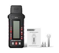 Aolidsive Hydromètre Numérique, 7-en-1 à Broches avec Rétroéclairage | Détecteur d\'humidité des matériaux de construction, 7 modes de matériaux, indication instantanée de séchage humide,
