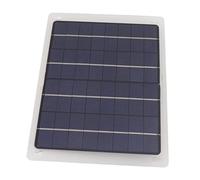 Aolidsive Kit de Panneau Solaire 10 W, Chargeur de Panneau Solaire Monocristallin avec Contrôleur MPPT 50 A, Sortie 18 V, Double Ports USB Type C DC, 25 X 8,5 Cm pour une Utilisation en Voiture en