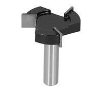 Aolidsive Mèches de Routeur de Surfaçage, Embout de Spoiler CNC en Acier au Carbone, Tige de 1 2 Pouces, Tête de Coupe de 2 Pouces, Profondeur de Lame de 1 , Mèche de Rabotage pour les Utilisateurs de