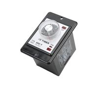 Aolidsive Mini Temporisateur à Retard, 24VDC 10M (24VDC) | Minuterie de retard, réglable de 0 à 10 minutes, bobine de fonctionnement froid, circuit de précision, montage sur rail DIN
