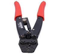 Aolidsive Pince à Dénuder et à Sertir HS-16, 16-6AWG 1.25-16mm², avec Dispositif de Déverrouillage et Poignée PVC Ergonomique pour électriciens Professionnels