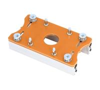 Aolidsive Plaque d'insertion de Routeur en Alliage d'aluminium, Base Réglable pour Machines à Rainurer et à Tailler le Bois, Conception Polyvalente et Compacte pour le Travail du Bois Professionnel