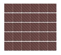 Aolidsive Plastique Emboîtable Dalle de Terrasse Extérieur Imperméable