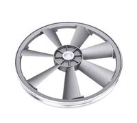 Aolidsive Poulie de Compresseur à Gorge Unique 11,8 Pouces Volant en | Construction en Alliage D'aluminium Résistant à la Rouille, pour Systèmes de Pompe à Air à Courroie, Compatible avec les