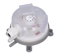 Aolidsive Pressostat Différentiel Pressostat d'air Mécanique 1000 à 5000 Pa SPDT Contact en Cuivre pour Protection contre la Surchauffe de l'évent de Four Installation Verticale Utilisateurs CVC