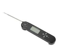 Aolidsive Thermomètre Numérique pour Aliments, Thermomètre à Viande en ABS avec Sonde Pliable à 180 °, Plage de 22 °F à 572 °F, Lecture de 0,1 °F pour Barbecue, Cuisson, Grillades, Cuisine, Chefs à