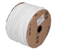Aolidsive Tube en PVC Numéroteur de Ligne Connecteur à Denture Interne, | Manchon de marqueur d\'identification de fil de câble, plastique Flexible de type prune, résistant à l\'usure, convient aux