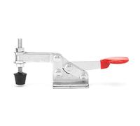 Aolidsive Verrou à Bascule Vertical, capacité de Maintien 35 Kg, | Positionnement latéral de la pièce, barre de serrage en forme de U, poignée de couvercle en plastique pour l\'assemblage de