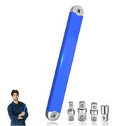 AONEGOLD Kit de ouille universelle avec rallonge courte, adaptateurs 1/2", 1/4", 3/8", outil pour boulons difficiles d’accès, entretien mécanique