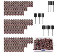 AOOSU 345Pcs Tambour De Ponçage avec Boîte Gratuite, Manchons Abrasifs
