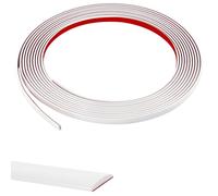 AOOSU Baguette de Finition, 5M*8MM Moulures Décoratives Autocollantes, Moulure Adhesive Bordure de Finition, Moulure Autocollante PVC Bandes de Calfeutrage pour Mur Meubles Plafond Armoire Plancher