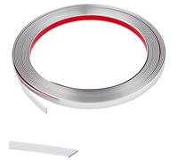 AOOSU Baguette de Finition, 6M*1CM Moulures Décoratives Autocollantes, Moulure Adhesive Bordure de Finition, Moulure Autocollante PVC Bandes de Calfeutrage pour Mur Meubles Plafond Armoire Plancher