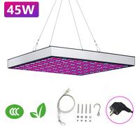 Aopunly 4PCS Lampe LED pour plantes, 45W avec 225 LED rouges et bleues Lampe LED pour plantes, Lampe LED pour la croissance, lampes de croissance pour plantes d'intérieur, fleurs dans le jardin