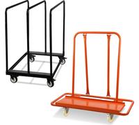 Aopunly Chariot pour panneaux Trolley pour panneaux Chariot de transport pour panneaux de plâtre Diable pour panneaux jusqu'à 1000KG