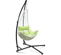 Aopunly Châssis de chaise suspendue Châssis de chaise suspendue Support de chaise suspendue en métal pouvant supporter uniquement le châssis jusqu'à 150kg