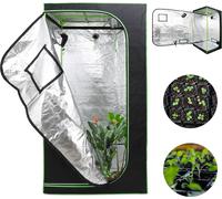 Aopunly Growbox 100*100*200cm serre intérieure tente pour plantes armoire de culture serre