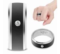 Aoresac NFC Intelligent, Pas de Charge, Déverrouillage de confidentialité | Appareil Portable en Métal, compatibilité avec les Téléphones Mobiles, Verrouillage et Déverrouillage des Applications,