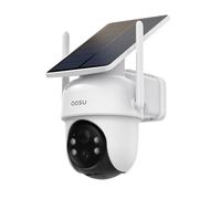 aosu 2K Camera Surveillance WiFi Exterieure sans Fil, Caméra Additionnelle, Étendez Votre Système, Nécessite Une aosuBase 1.0 (Pas d’Utilisation Autonome) Une Base Peut Connecter Jusqu’à 4 Caméras
