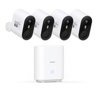 aosu 2K Caméra Surveillance WiFi Extérieure sans Fil, Suivi Inter-Caméras