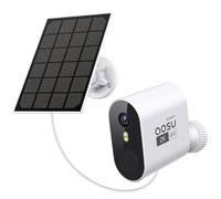 aosu 2K QHD Camera Surveillance WiFi Exterieure sans Fil, pour aosuBase, Nécessaire pour l'utilisation avec Base, ne Peut Pas être utilisé Seul, Un Base connecté à Un Maximum de 4 caméras