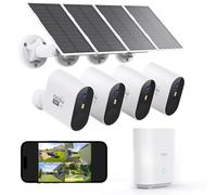 aosu 3K Camera Surveillance Exterieure sans Fil Solaire 5G WiFi Audio 2-Way | Sans Abonnement Requis, Angle 166° Voir Plus, PIR, Vision Nocturne Couleur, 365 Jours, pour le Portail & Entrée