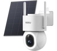 aosu D1 Max 4K 8MP Caméra Exterieure sans Fil Solaire Suivi Auto 360° PTZ | Caméra Surveillance WiFi Extérieure sans Fil Détection Humain&Véhicule,Détection PIR, Vision Nuit Couleur, , IP65